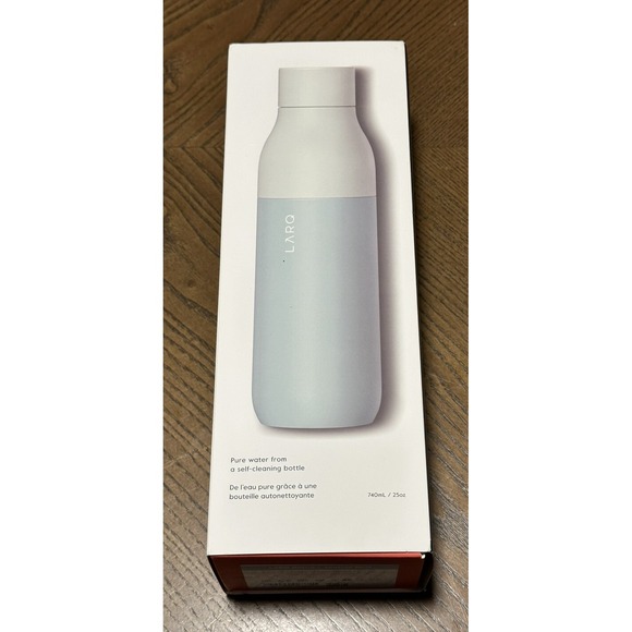LARQ Bottle Pure Vis Water‎ Purifier Insulated 25 oz Sea Mist Blue